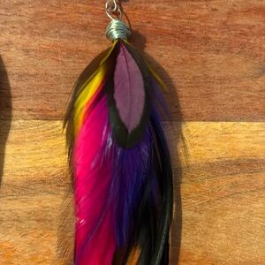 2 pairs of Feather Earrings